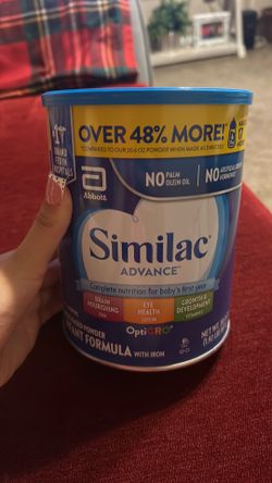 30.8 oz Similac Advance Baby formula