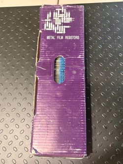 Metal Film Resistors Bulk Pack