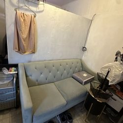 Modern Tufted Couch + Chair Set