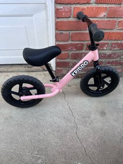 Kriddo Toddler Balance Bike Pink