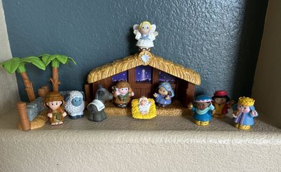 Fisher Price Little People Christmas Nativity Set