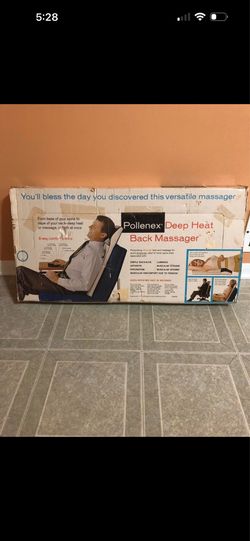 Pollynex Deep Heat Back Massager. Brand New