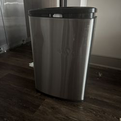 Stainless Steel Motion Sensor Trash Can