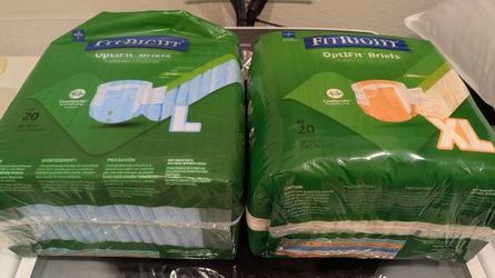 Medline FitRight Extra Incontinence Briefs L and xl $20 per package