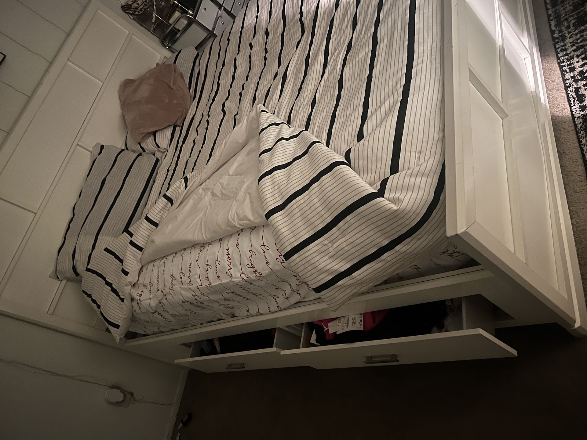 Bed and Dresser
