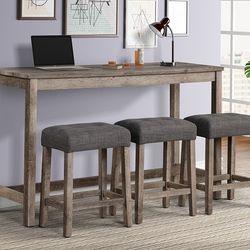 4 PCS CONSOLE TABLE (BRAND NEW)