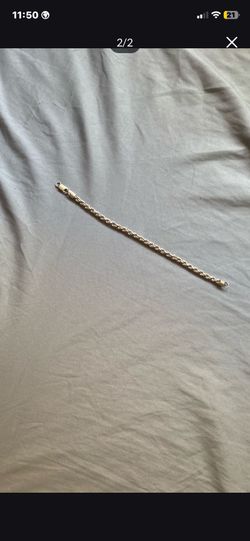 silver bracelet