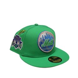 New York Mets Shea Stadium Final Season Fitted Hat