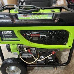 Smarter Tools GP-7500DEB Dual Fuel Generator – $550 (Excellent Condition)