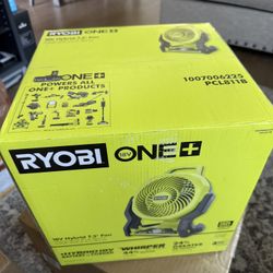 RYOBI ONE+ 18V Cordless Hybrid WHISPER SERIES 7-1/2 in. Fan (Tool Only)