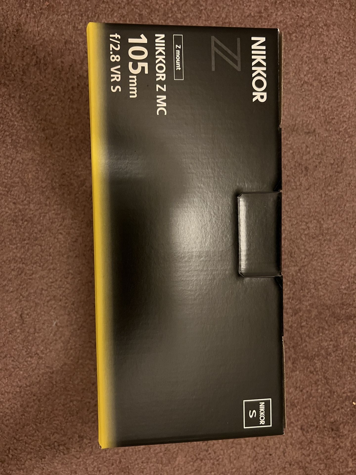 Nikkor 105mm 2.8 VR S Lens