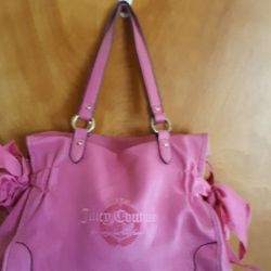 Pink Leather Juicy Couture Purse