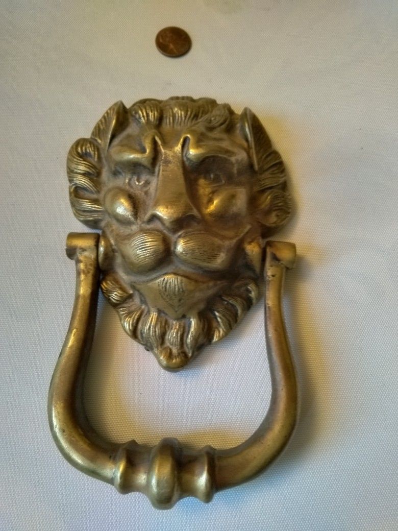 Brass Lion Doorknocker MGM Grand