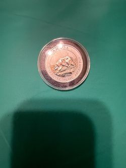Canada polar bear coin