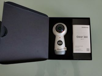 New Samsung Gear 360 (Latest US Version 2017 Edition) Real Spherical Cam 360° 4K VR Camera SM-R210