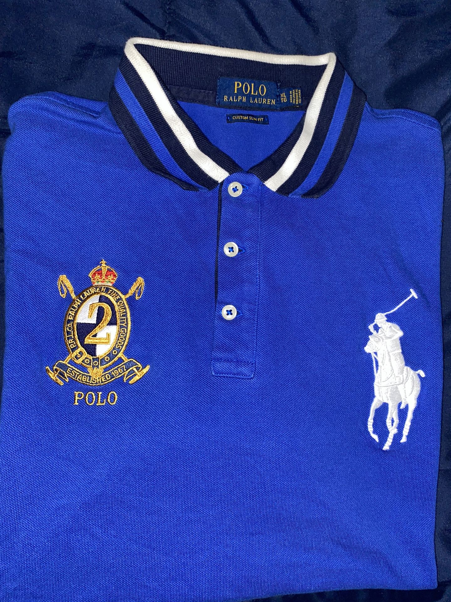 Blue Polo Ralph Lauren Shirt