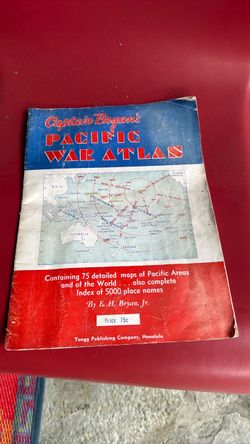 1943 Captain Bryan’s Pacific War Atlas WWII Maps – 3rd Revised Edition