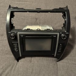 TOYOTA CAMRY OEM FRONT NAVIGATION RADIO STEREO SCREEN HEADUNIT 12-14