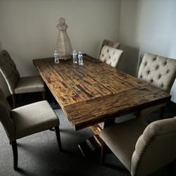 Oak Dining Table 