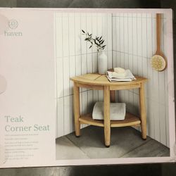 Haven Teak Corner Seat