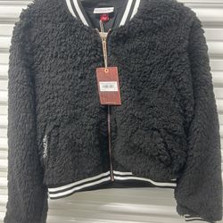 Mitchell & Ness Women’s Jacket Sz M Black New $120