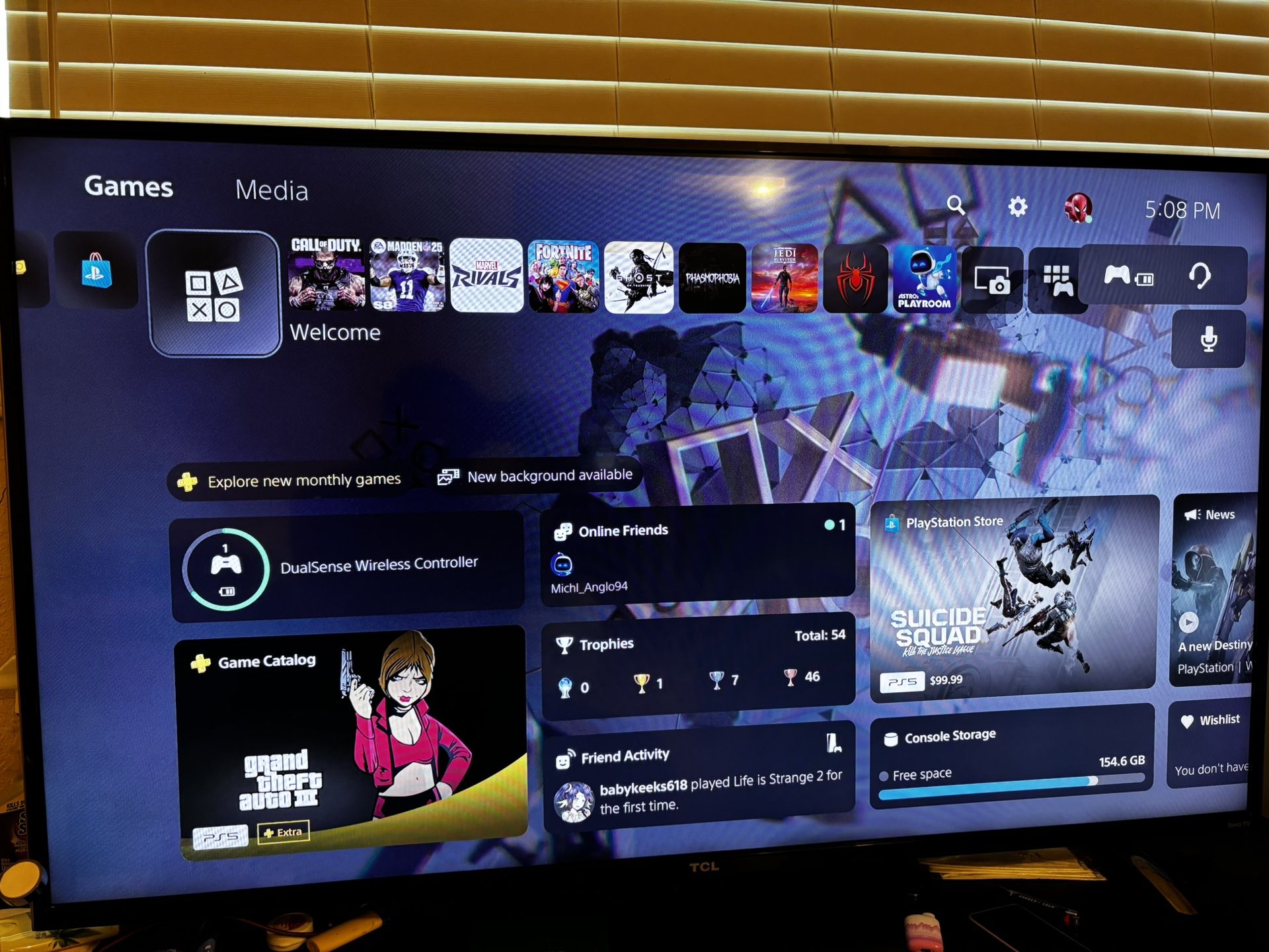 1tb Slim PS5 Disk Version