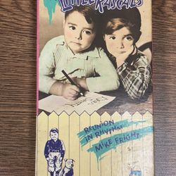 The Little Rascals Reunion in Rhythm and Mike Fright VHS
