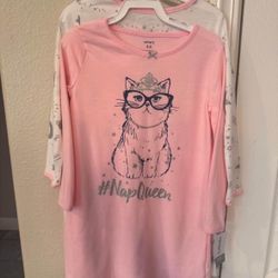 Toddler Girl Sleep Gowns Size 2/3