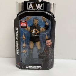 AEW Unmatched Series 10 #80 ADAM COLE 6.5" Figure CHASE 1/5000