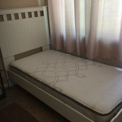 Twin Bed With Mattress