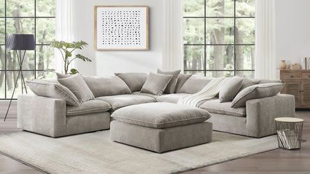 Aiden and ivy 6pc sectional