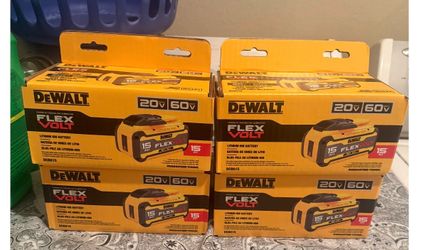 DeWalt DCB615 20V/60V Max FlexVolt 15 AH Battery