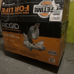 Ridgid 12 Inch Compound Miter Saw