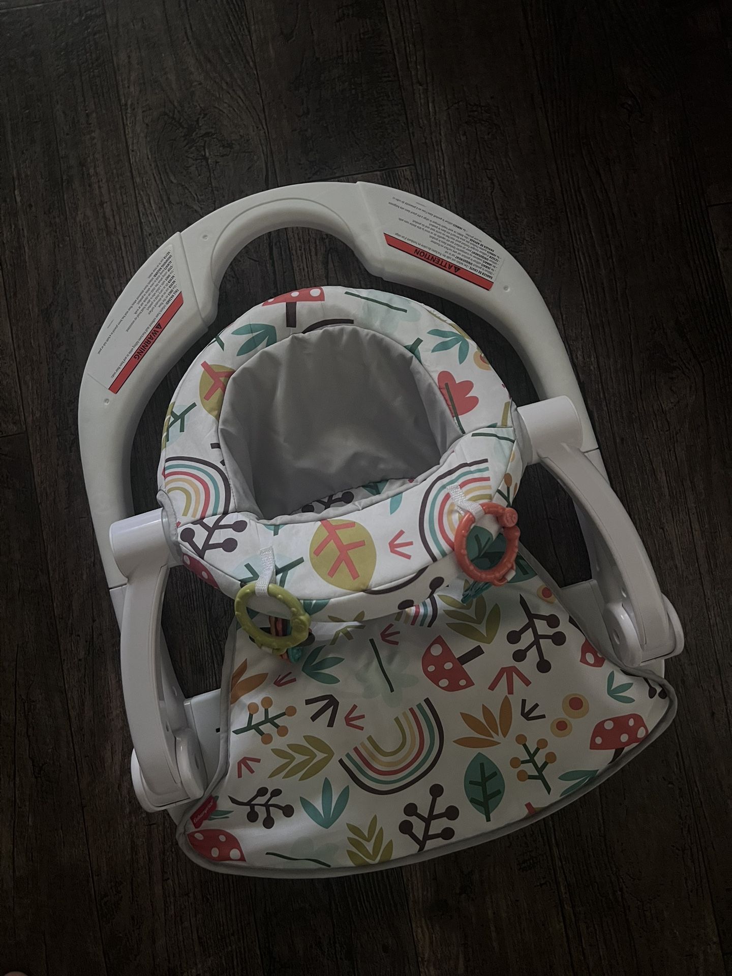 Fisher Price Sit Me Up In Whimsical forest