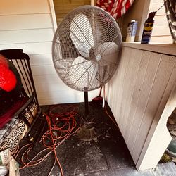 Heavy Duty Industrial Fan with added 2 speed switch