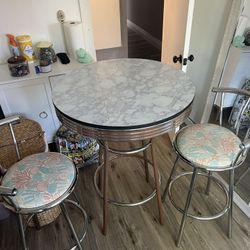 Bar Top And Stools