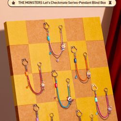 The Monsters Let’s Checkmate Pendant 