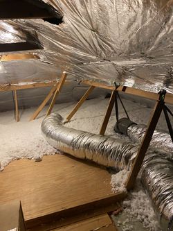 Attic insulation Save electricity Save money