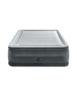 Intex Queen Air Mattress 22in Built-In Pump