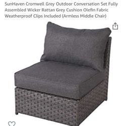 Armless Sofa (Set of Two)