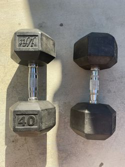 40lb Dumbells