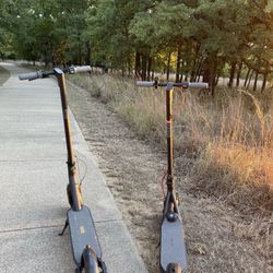 Ninebot Electric Scooters – 25mi & 35mi Range – Great Condition