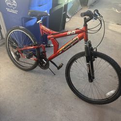 Mongoose XR-75 26" Full Suspension 21-Speed Mountain Bike