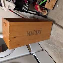 Wood Chest Without Lid