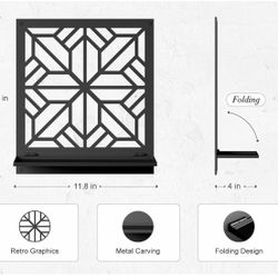 Aesthetics Candle Wall Holder, Modern Bathroom Wall Art, Large Wall Decor for Living Room Bedroom Ba
