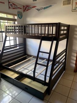 New Twin To Full Bunk Bed No Mattress 
