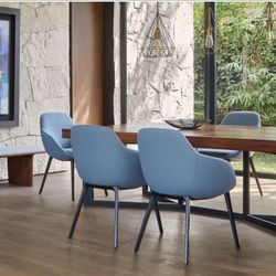 MCM Bernhardt Design Chantal Upholstered Arm Chair Lobby Waiting Room Dinning Room Office Chairs Qty 9