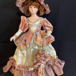 Vintage Porcelain Doll