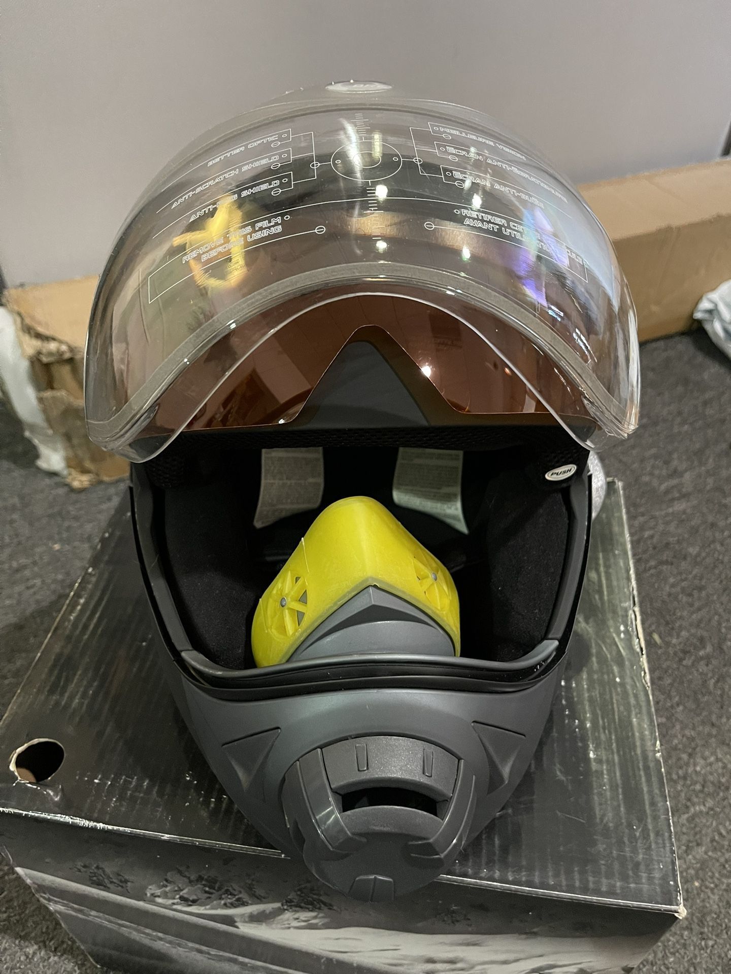 NEW Ski-Doo BV2S Snowmobile Bike Helmet Size XL Snow