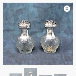 Avon “Hana Gasa” Spray Glass & Metal Top, Vintage

